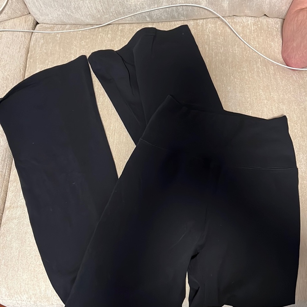 Aerie Offline Black Flare Leggings (S)